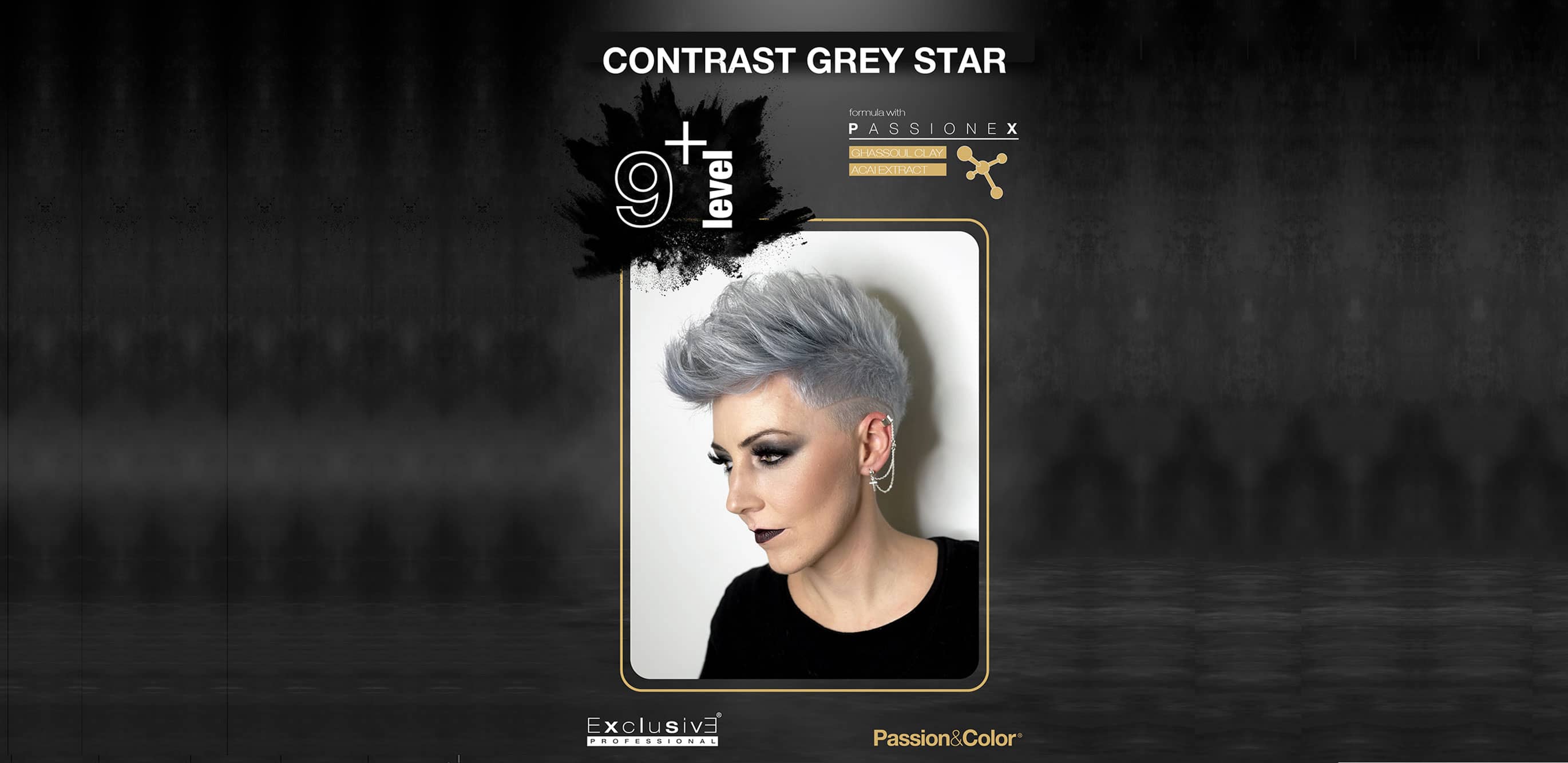 Contrast Grey star