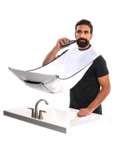 Capa corte recoge pelos barba AG