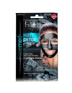 Facemed mascarilla facial matt-detox carbon 2x5ml
