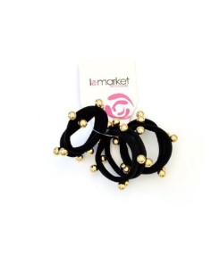 Pack de 3 gomas negras con...